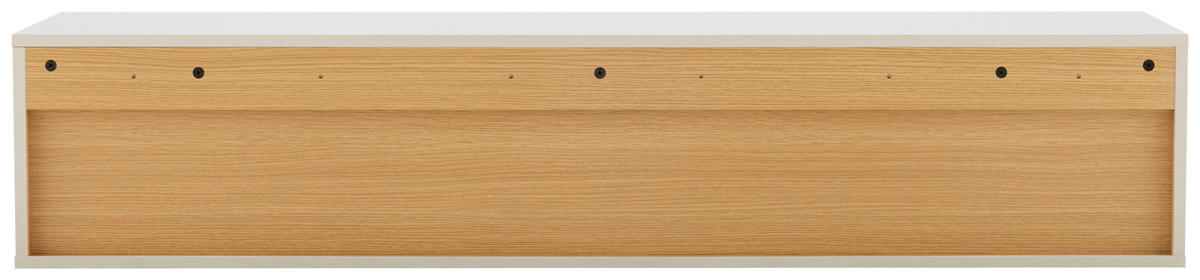 LOWBOARD  in 150/30/40 cm  - Eichefarben/Weiß, Design, Holzwerkstoff (150/30/40cm) - Xora