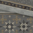 BETTWÄSCHE 2-teilig Flanell 140/200 cm  - Grau, KONVENTIONELL, Textil (140/200cm) - Novel