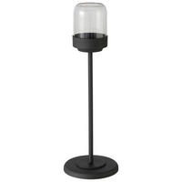 WINDLICHT - Transparent/Schwarz, Trend, Glas/Metall (15/47cm)