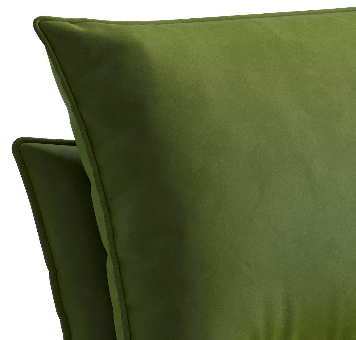 SESSEL in Flachgewebe Grün  - Schwarz/Grün, Design, Textil/Metall (72/84/90cm) - Livetastic