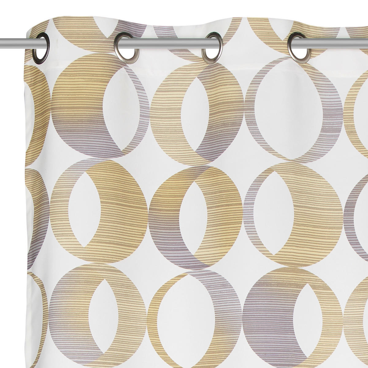 ÖSENSCHAL Bellina blickdicht 140/255 cm   - Gelb, LIFESTYLE, Textil (140/255cm) - Novel