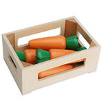 KAUFLADENZUBEHÖR Karotten  - Orange/Grün, Basics, Holz (13,4/5/9cm) - My Baby Lou