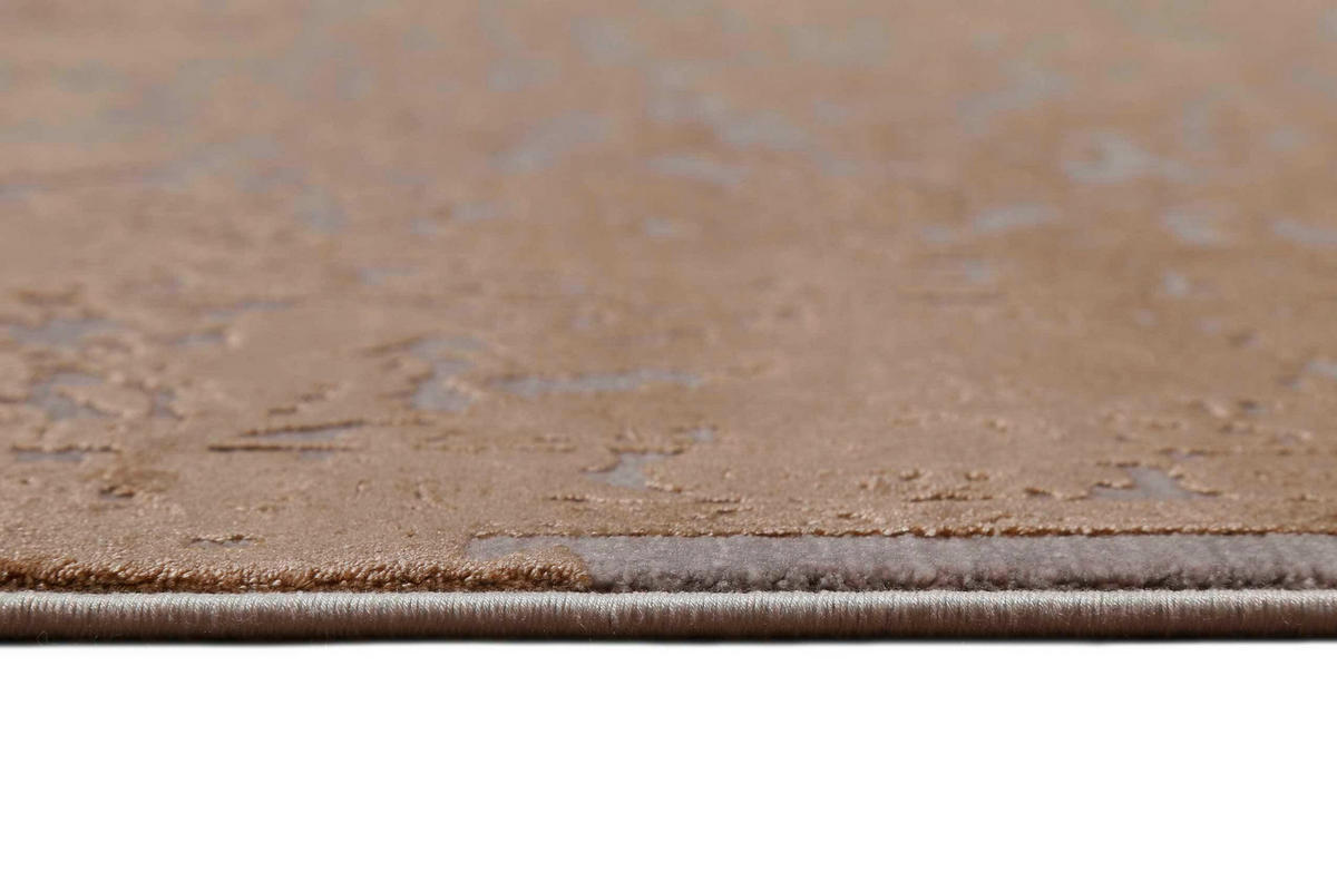 VINTAGE-TEPPICH 133/200 cm Florida Grau, Goldfarben  - Goldfarben/Grau, LIFESTYLE, Textil (133/200cm) - Esprit