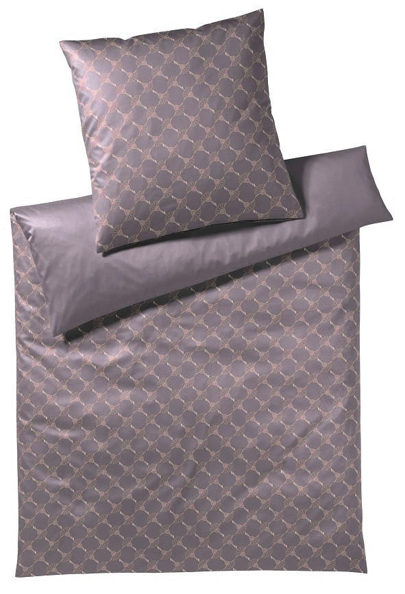BETTWÄSCHESET Makosatin 160/210 cm  70 cm/50 cm  - Rosa, Design, Naturmaterialien/Textil (160/210cm) - Joop!