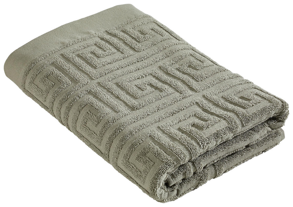 DUSCHTUCH Water Legacy 70/140 cm  - Waldgrün, Basics, Textil (70/140cm) - Zoeppritz