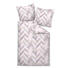 BETTWÄSCHE Makosatin Rosa 155/220 cm - Rosa, Textil (155/220cm) - JANINE