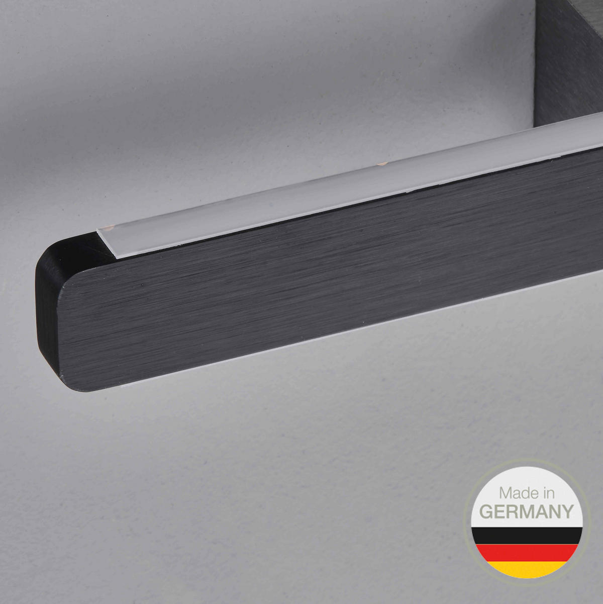 LED-WANDLEUCHTE 650   - Schwarz, Design, Metall (6/44/6cm) - Ambiente