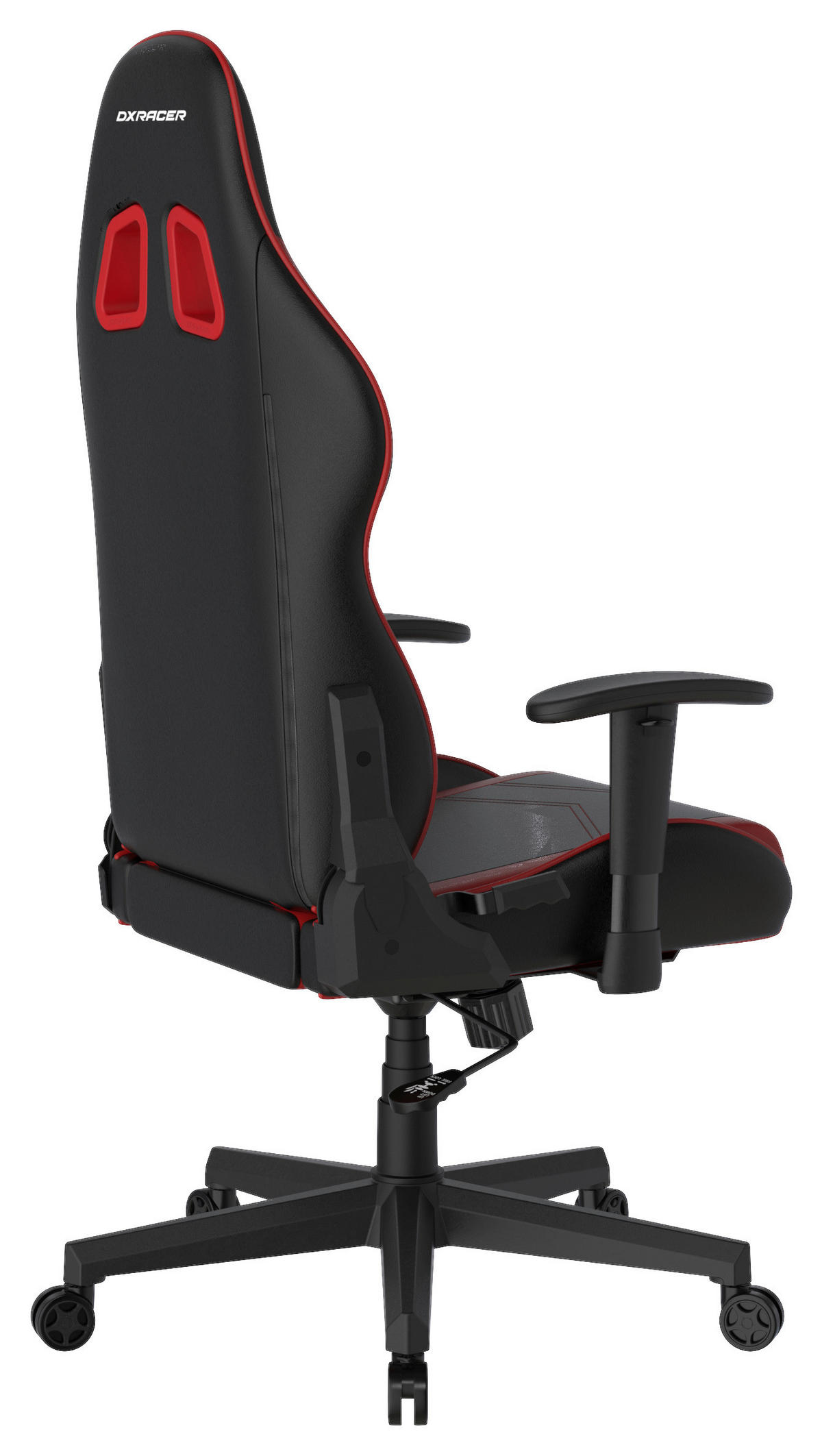 GAMINGSTUHL Rot, Schwarz Kunststoff, Textil   - Rot/Schwarz, MODERN, Kunststoff/Textil (67/126/67cm) - Dxracer