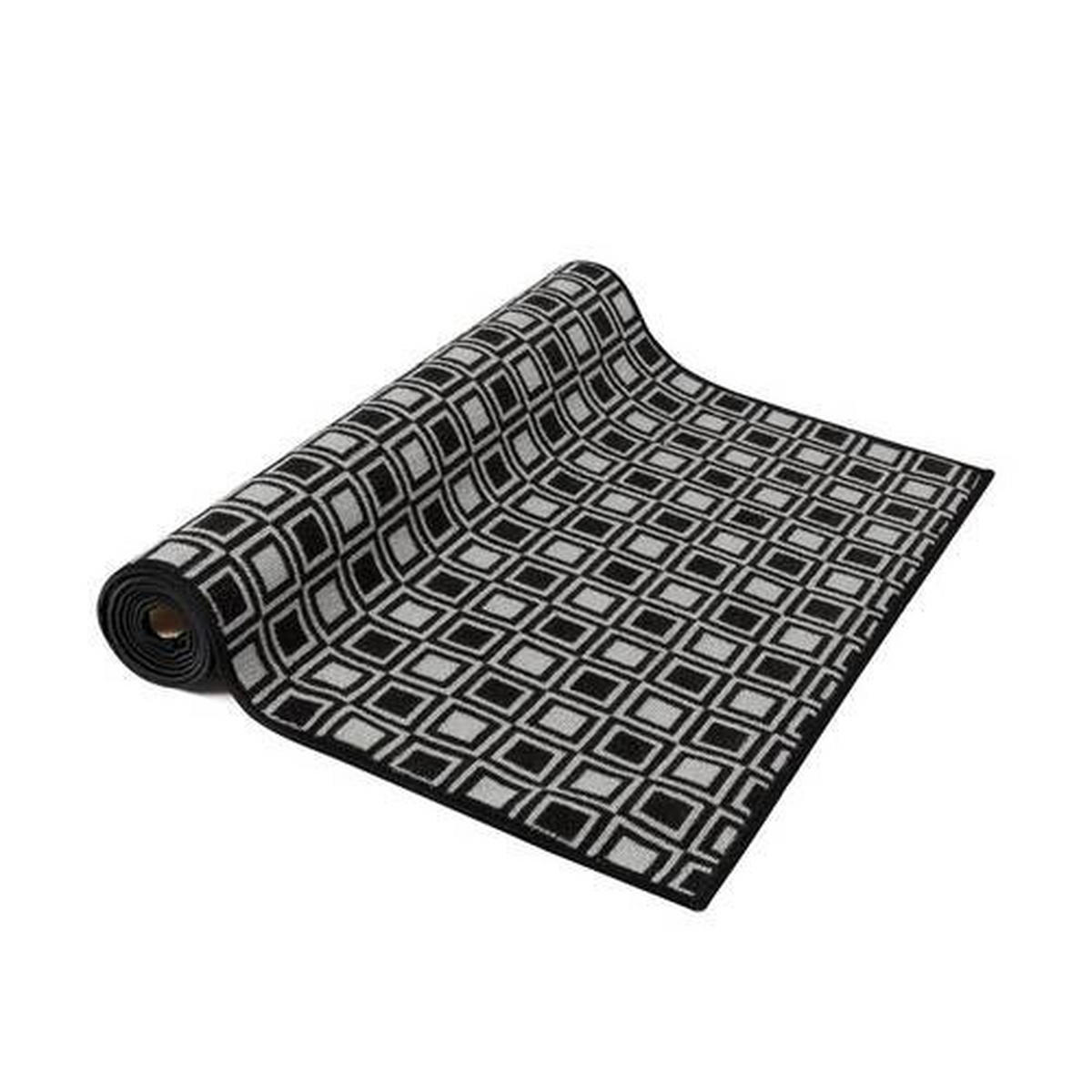 LÄUFER 80/600 cm  - Grau, Design, Kunststoff/Textil (80/600cm) - Novel