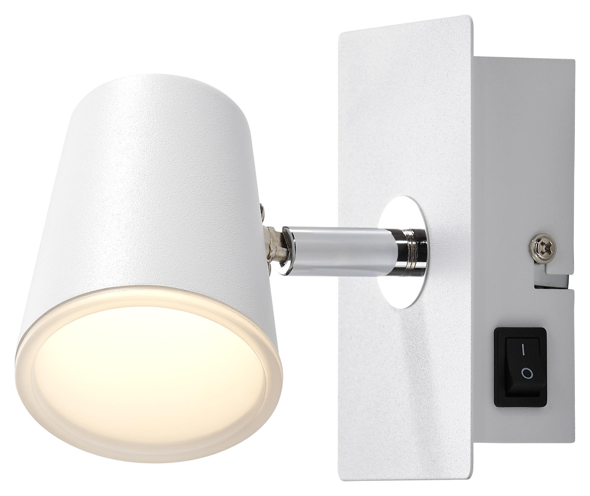 LED-STRAHLER   - Weiß, Design, Metall (12/7,5/16cm) - Trio Leuchten