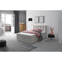 BOXBETT 120/200 cm  in Grau  - Grau, Modern, Holz/Textil (120/200cm) - MID.YOU