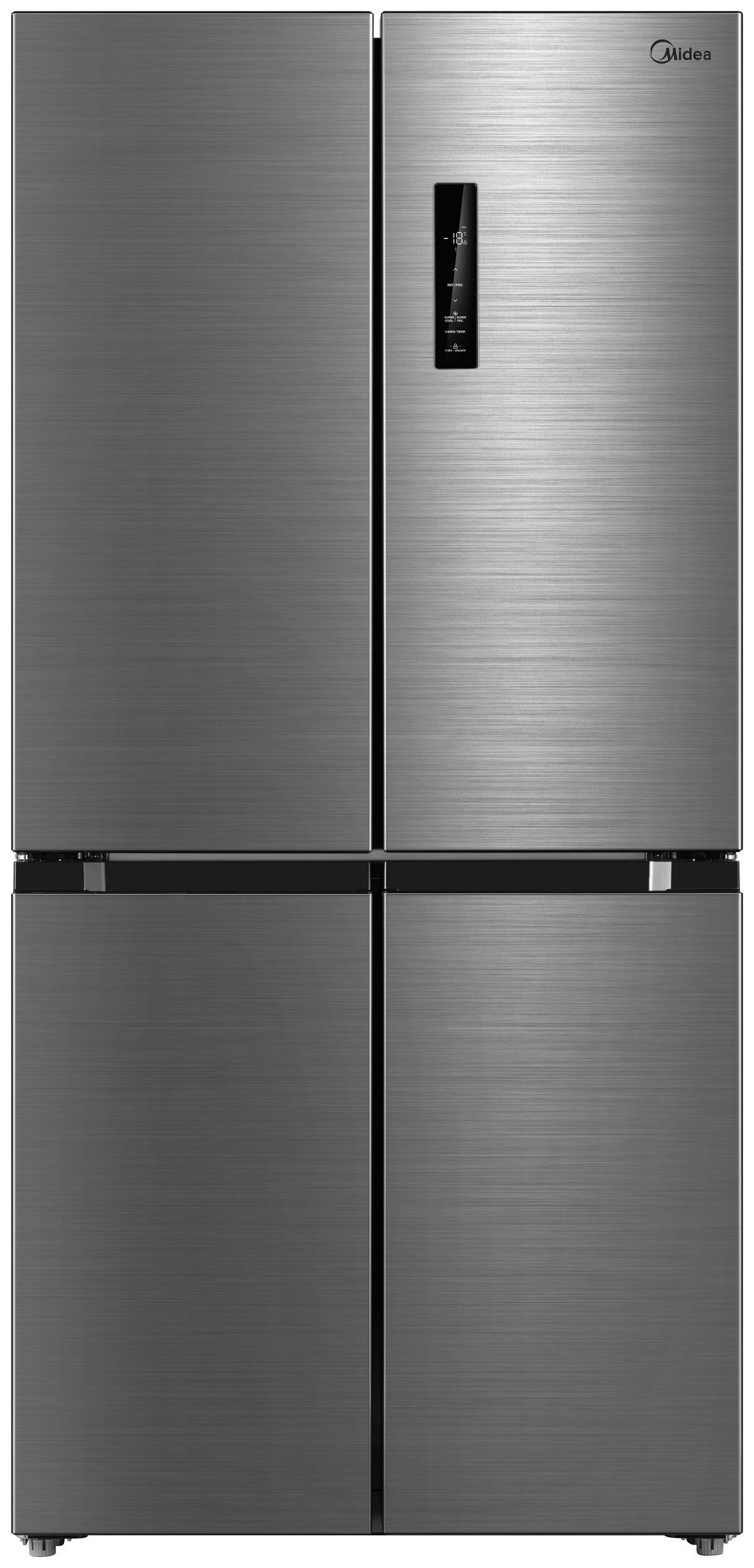 MULTI-DOOR 83,3/177,5/65,3 cm MDRF632FIE46  - Edelstahlfarben, Basics, Metall (83,3/177,5/65,3cm) - Midea