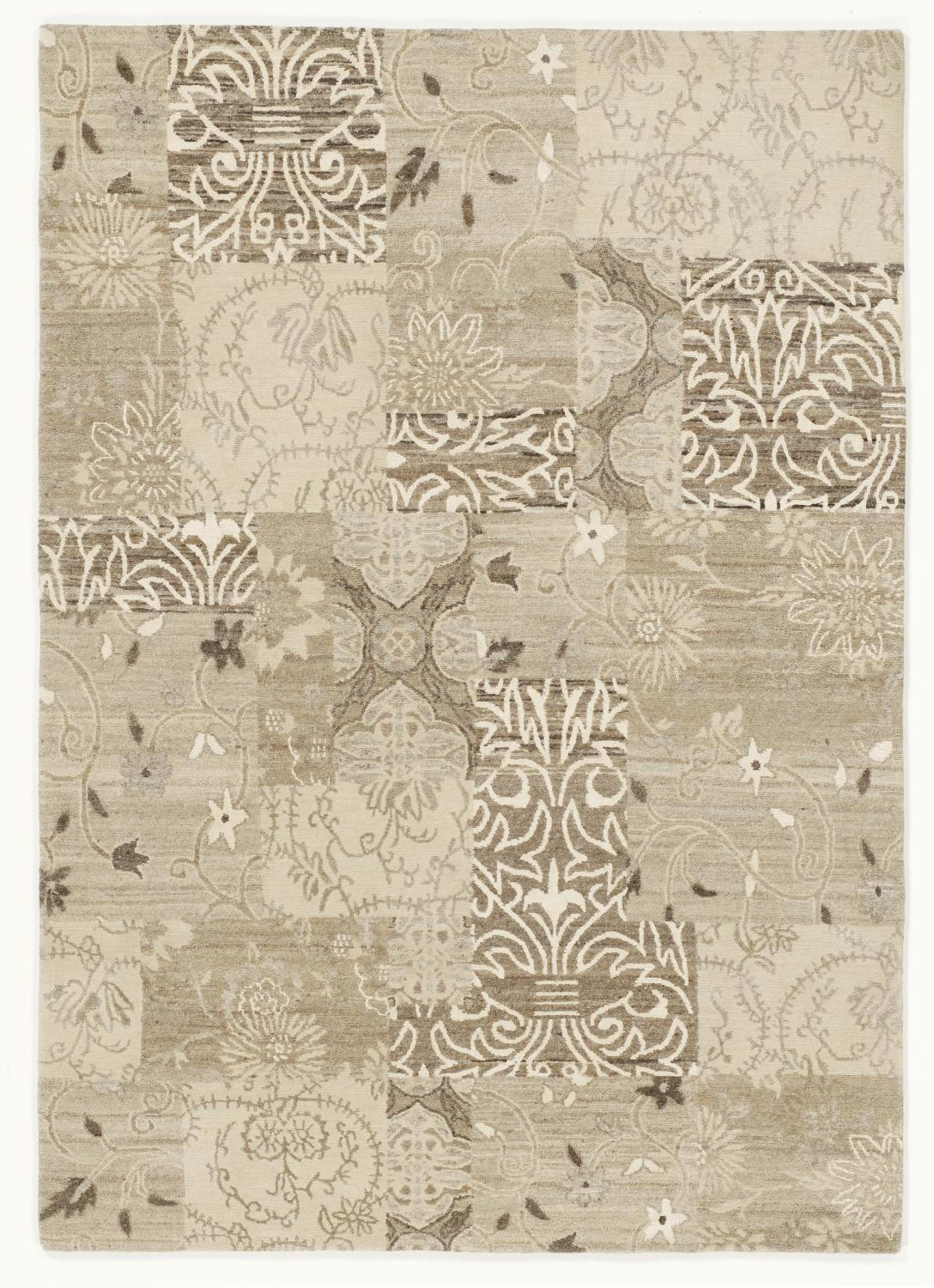 ORIENTTEPPICH 140/200 cm Emporium Naturfarben, Beige  - Beige/Naturfarben, Basics, Textil (140/200cm) - Cazaris