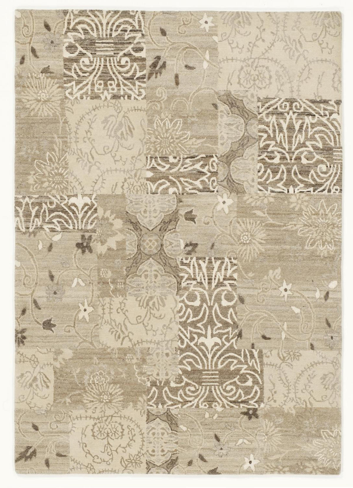 ORIENTTEPPICH 140/200 cm Emporium Naturfarben, Beige  - Beige/Naturfarben, Basics, Textil (140/200cm) - Cazaris