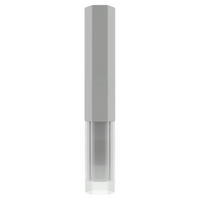 DECKENSTRAHLER Hex Spot 4,6/23 cm   - Grau, Design, Glas/Holz (4,6/23cm)
