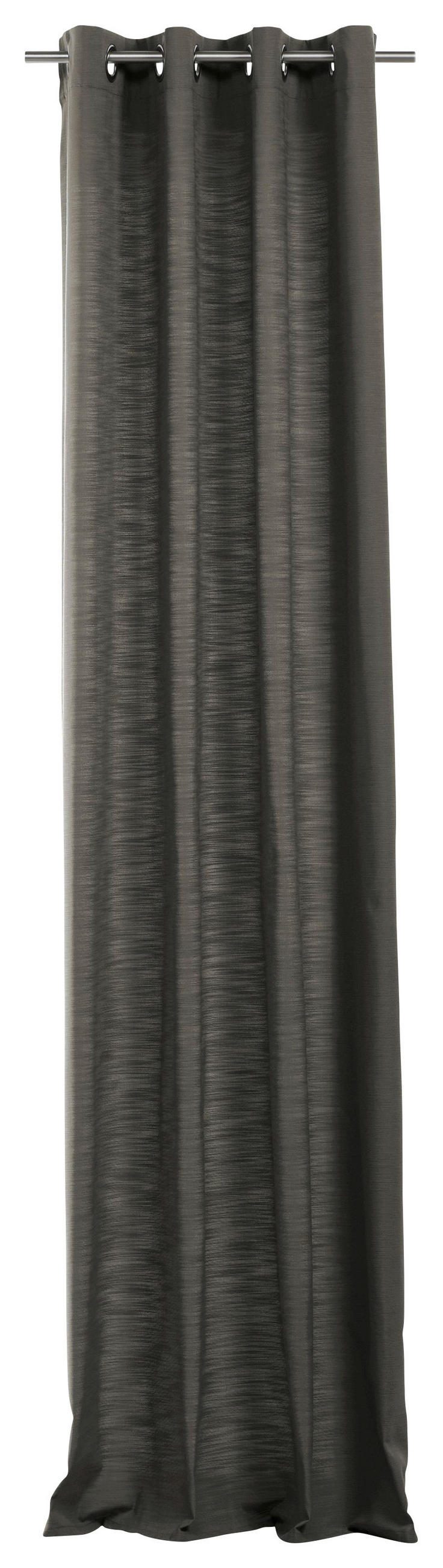 ÖSENSCHAL halbtransparent 134/245 cm   - Grau, Basics, Textil (134/245cm)