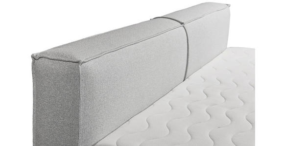 FAMILIENBOXSPRINGBETT - Silberfarben/Schwarz, LIFESTYLE, Kunststoff/Textil (240/200cm) - Esposa