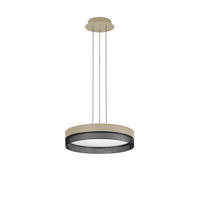 LED-HÄNGELEUCHTE 45/150 cm  - Greige, Design, Metall (45/150cm) - Hell