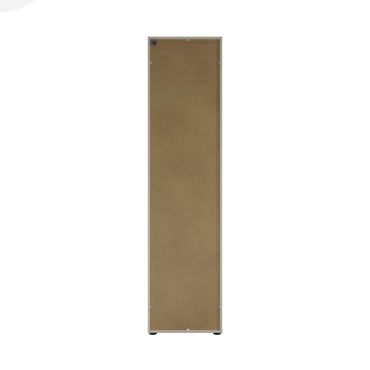 AKTENREGAL Eichefarben, Kaschmir  - Kaschmir/Eichefarben, MODERN, Glas/Holzwerkstoff (50/201/43cm) - Novel
