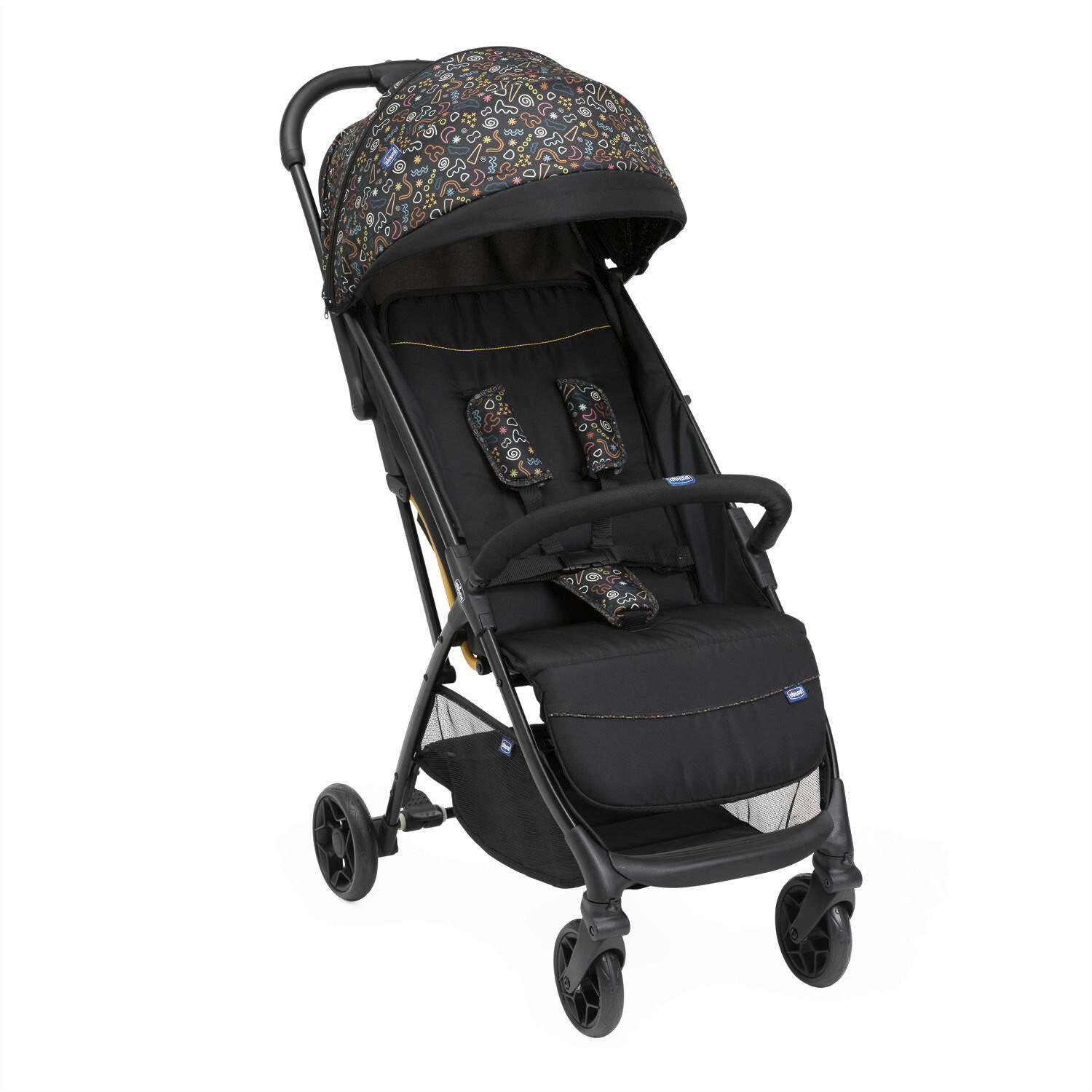 BUGGY GLEE  - Schwarz, Basics, Textil/Metall (49/87/106cm) - Chicco