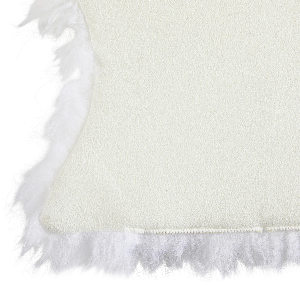 OVČÍ KOŽEŠINA, 65/45 cm, bílá - bílá, Konvenční, kožešina (65/45cm) - Linea Natura