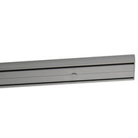 VORHANGSCHIENE  110 cm  - Grau, Basics, Metall (110cm)