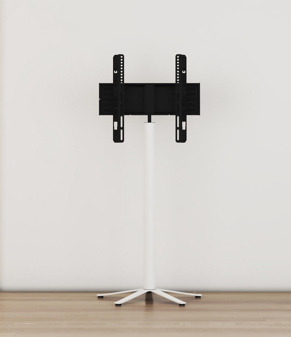 TV-RACK Metall Weiß  - Weiß, Basics, Metall (61,1/100/61,1cm) - MID.YOU