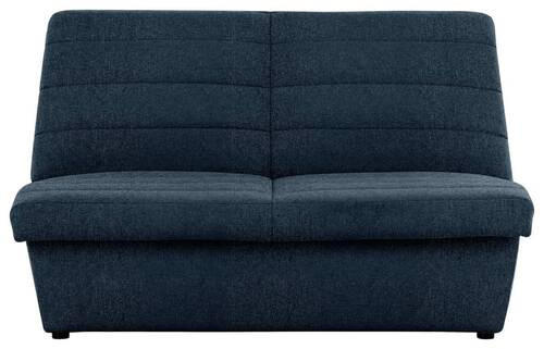2-SITZER-SOFA in Webstoff Dunkelblau  - Schwarz/Dunkelblau, Design, Kunststoff/Textil (145/92/103cm) - LOOKS by W.Joop