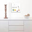 MEMOBOARD - Multicolor/Weiß, Basics, Glas/Metall (30/30/2,00cm) - EUROGRAPHICS
