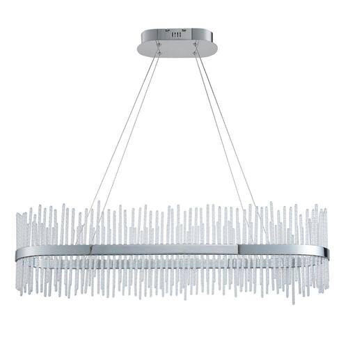 PENDELLEUCHTE Endon Adriel 95/25/45-165 cm   - Chromfarben, LIFESTYLE, Metall (95/25/45-165cm) - ENDON