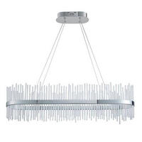 PENDELLEUCHTE Endon Adriel 95/25/45-165 cm   - Chromfarben, LIFESTYLE, Metall (95/25/45-165cm) - ENDON