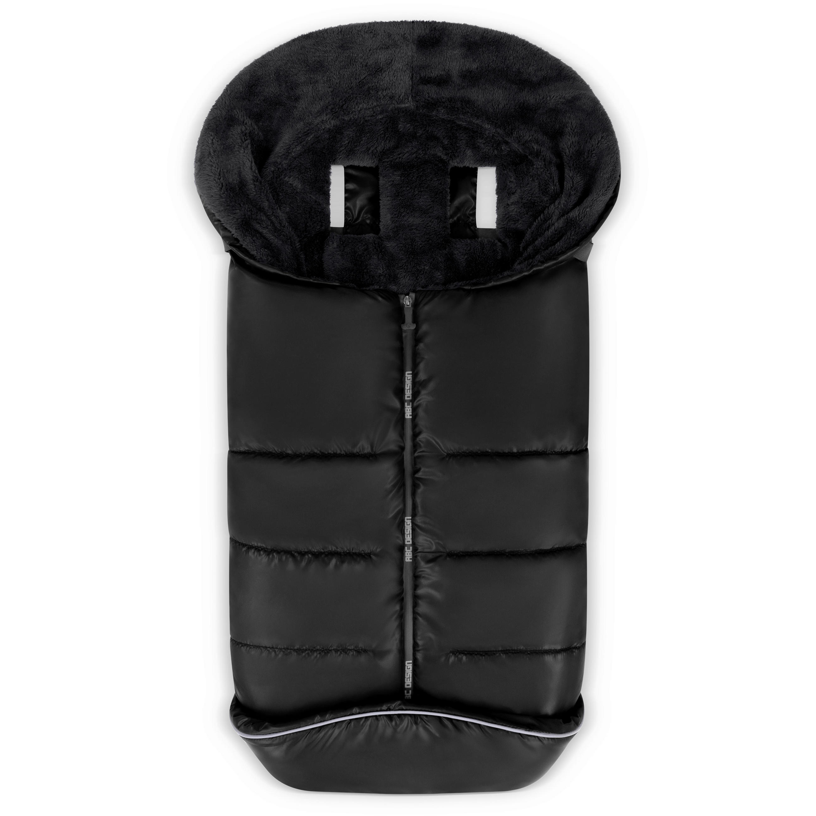 FUßSACK Winterfußsack  - Schwarz, Basics, Textil (98/47/8cm) - ABC Design