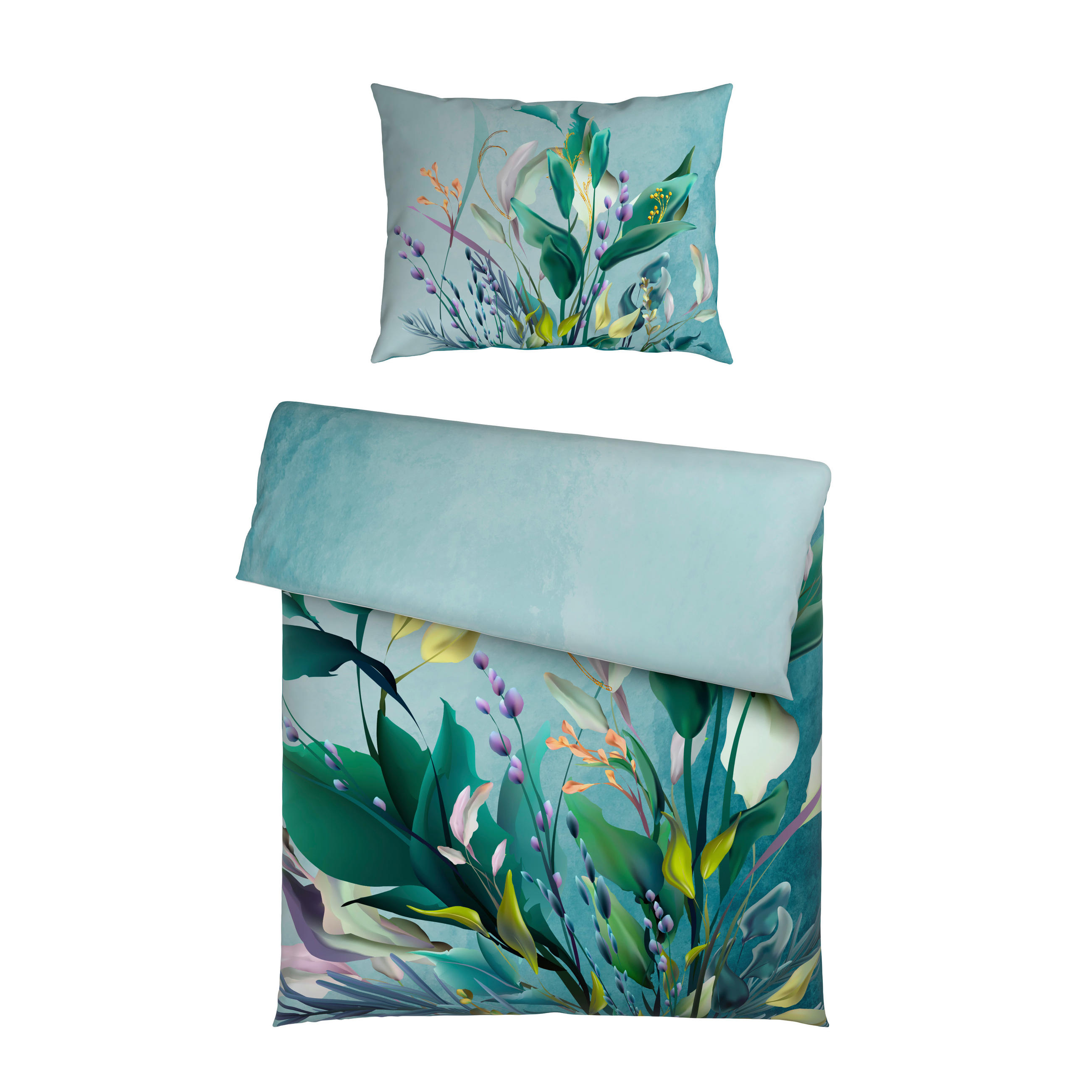 POSTELJINA S DVA LICA 140/200 cm   - zelena, Basics, tekstil (140/200cm) - Esposa