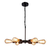 PENDELLAMPA Sparta 36/36/105 cm  - svart, Design, metall (36/36/105cm)