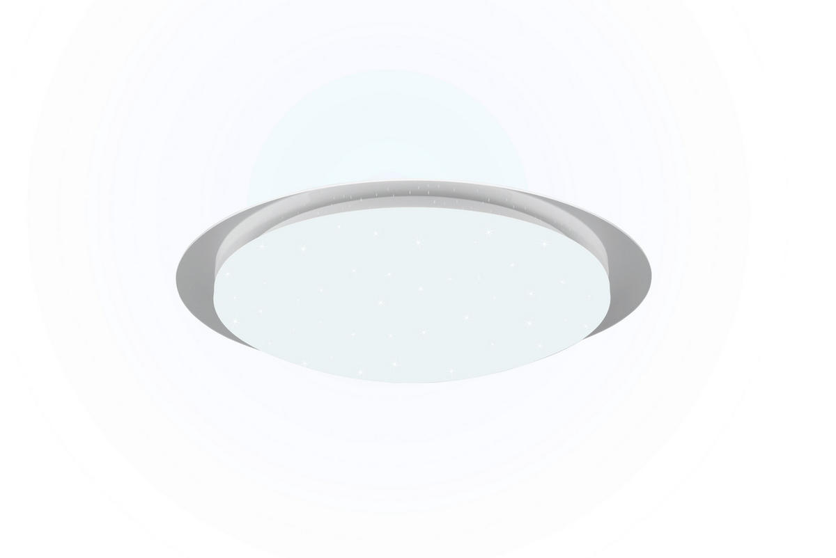 LED-TAKLAMPA 48/10,2 cm  - vit, Basics, plast (48/10,2cm) - Trio Leuchten
