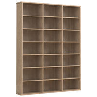 REGAL  105/136/19 cm Sonoma Eiche  - Sonoma Eiche, Design, Holzwerkstoff (105/136/19cm) - MID.YOU