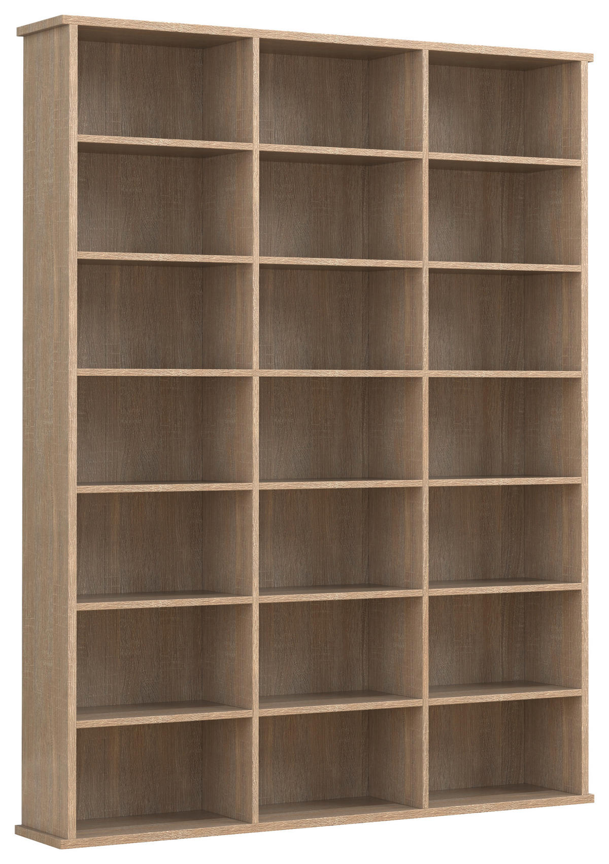 REGAL  105/136/19 cm Sonoma Eiche  - Sonoma Eiche, Design, Holzwerkstoff (105/136/19cm) - MID.YOU
