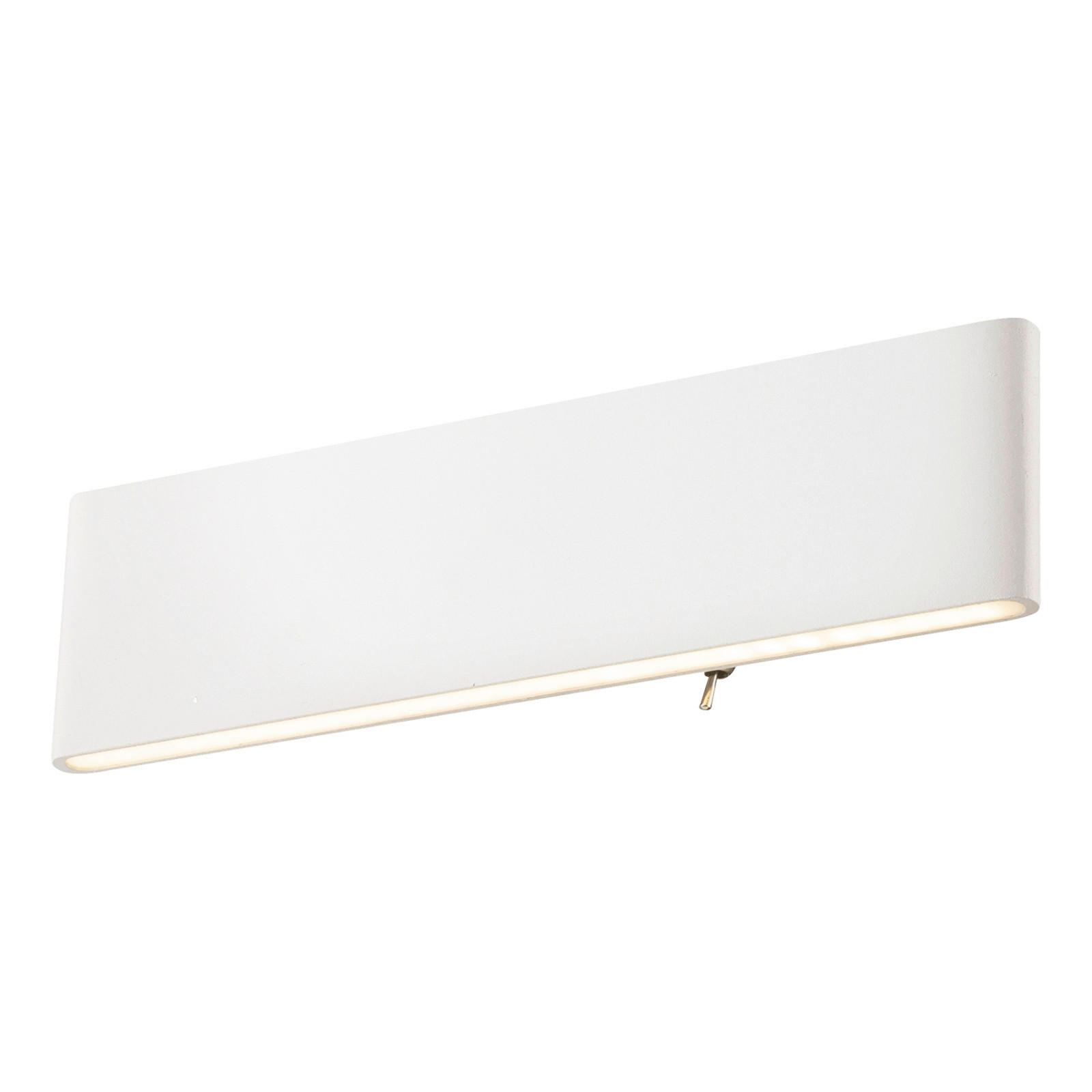 LED-WANDLEUCHTE 29,5/3,5/8 cm   - Weiß, Design, Kunststoff/Metall (29,5/3,5/8cm) - Globo