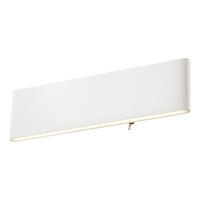 LED-WANDLEUCHTE 29,5/3,5/8 cm   - Weiß, Design, Kunststoff/Metall (29,5/3,5/8cm) - Globo