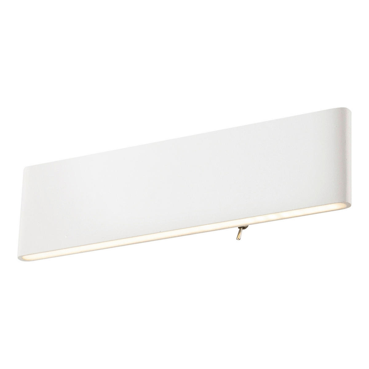 LED-WANDLEUCHTE 29,5/3,5/8 cm   - Weiß, Design, Kunststoff/Metall (29,5/3,5/8cm) - Globo