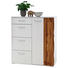 KOMMODE 102/118/44 cm - Chromfarben/Eichefarben, MODERN, Holzwerkstoff/Kunststoff (102/118/44cm) - Xora KOMMODE 102/118/44 cm - Chromfarben/Eichefarben, MODERN, Holzwerkstoff/Kunststoff (102/118/44cm) - Xora