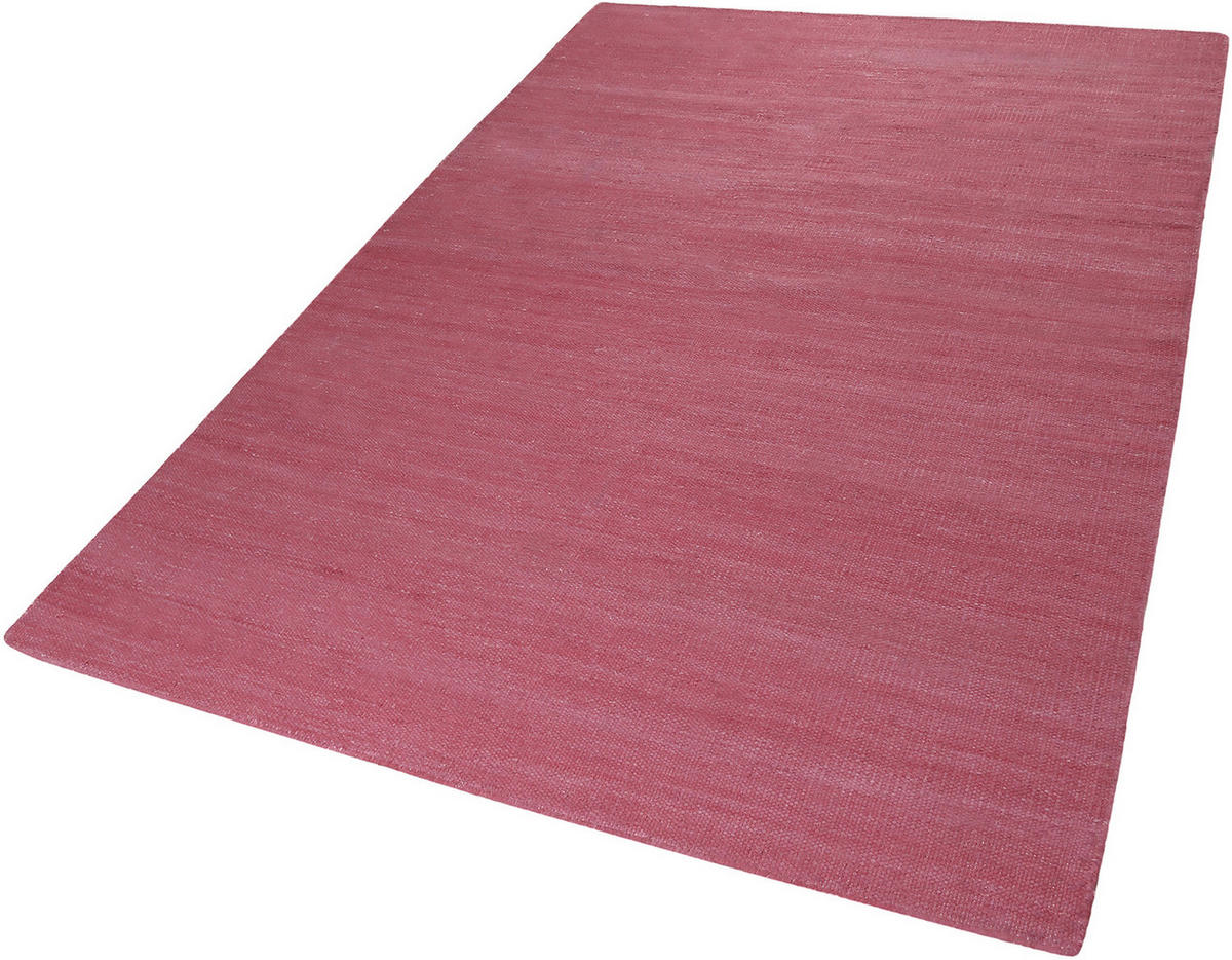 Handwebteppich Dunkelrosa 160/230 cm Rainbow Kelim Dunkelrosa  - Dunkelrosa, KONVENTIONELL, Textil (160/230cm) - Esprit