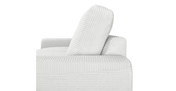 ECKSOFA Naturfarben Cord Rückenkissen, Bettkasten, Schlaffunktion, Rücken echt, Liegefläche im Originalstoff  - Schwarz/Naturfarben, KONVENTIONELL, Textil/Metall (240/150cm) - Carryhome