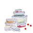 Frischhaltedosen-set - Blau/Transparent, Basics, Kunststoff - Homeware Frischhaltedosen-set - Blau/Transparent, Basics, Kunststoff - Homeware