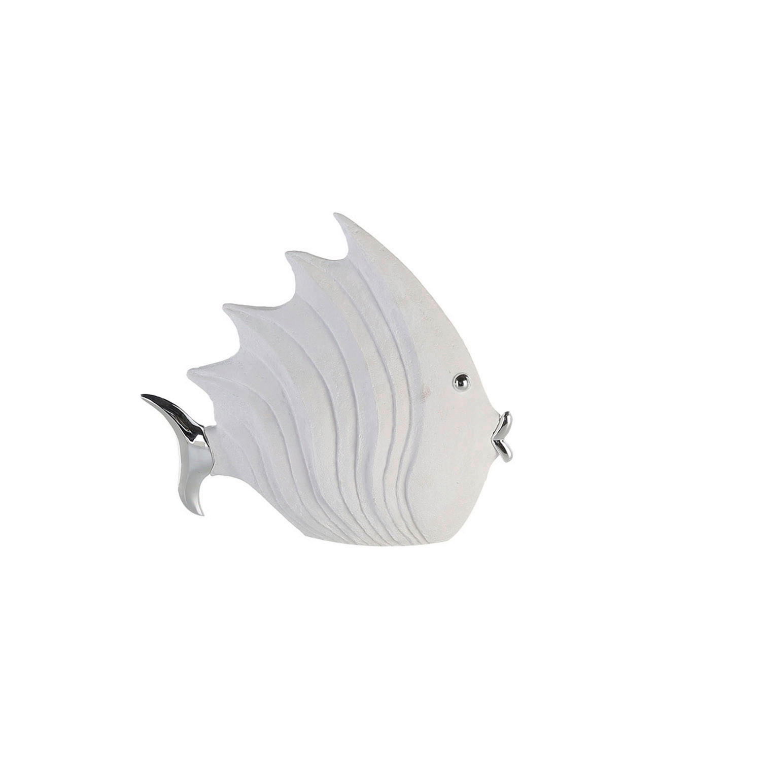 DEKOFISCH - Grauweiß, Basics, Kunststoff (29/26cm)