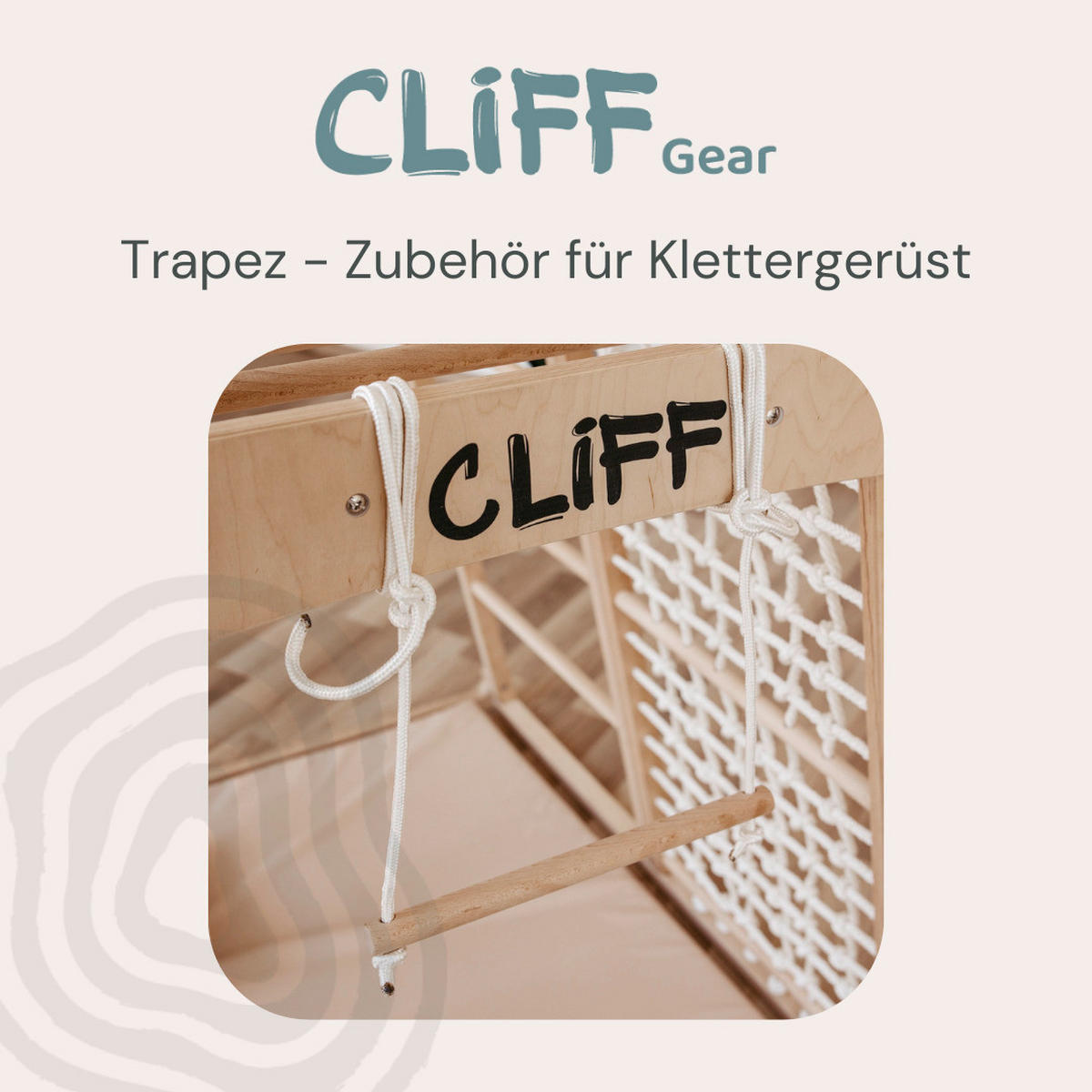TRAPEZ - Birkefarben, Basics, Holz (33cm) - CLIFF