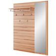 GARDEROBE 4-teilig  in 200/201/40 cm  - Buchefarben, Natur, Glas/Holzwerkstoff (200/201/40cm) - Linea Natura