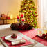 TISCHSET - Rot, Basics, Textil (33/48cm) - X-Mas