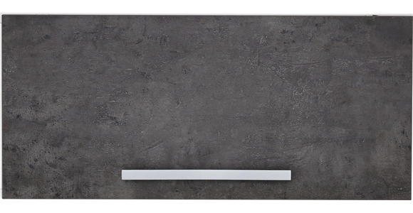 HÄNGEELEMENT Grau, Weiß  - Alufarben/Weiß, Design, Holzwerkstoff/Metall (80/36/41,9cm) - Moderano