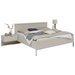 BETTANLAGE 180/200 cm  in Champagner  - Champagner, Design, Glas/Holzwerkstoff (180/200cm) - Dieter Knoll